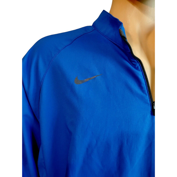 Nike 1/4 ZIP PULLOVER JACKET XL Polyester with letters BC embroidered - Picture 2 of 9